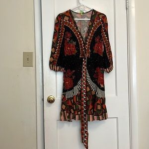 Farm Rio fit-and-flare dress - size medium